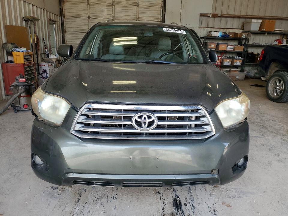 2008 Toyota Highlander VIN JTEEW44A582020593 COPART salvage auction — SIDE, Tx - Salvage Vehicle Title, sold $1,250 on 2026-07-06 (photo 5)