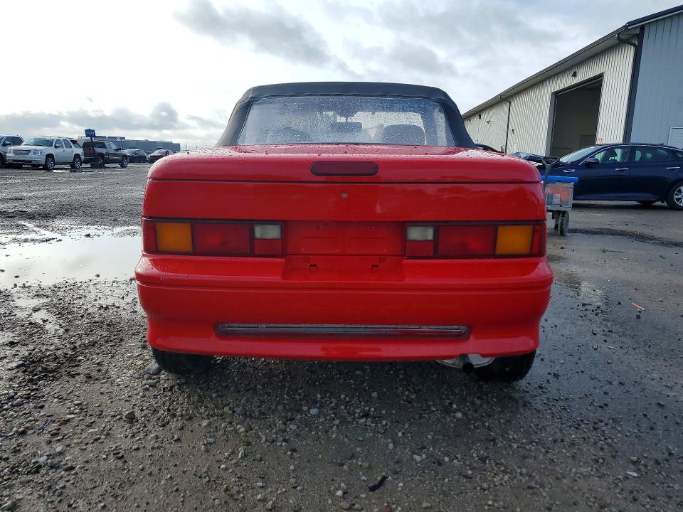 1991 Geo Metro VIN JG1MR3363MK605321 COPART salvage auction — FRONT END, IA - CERT OF TITLE-SALVAGE TITLE, sold $625 on 2026-07-17 (photo 6)