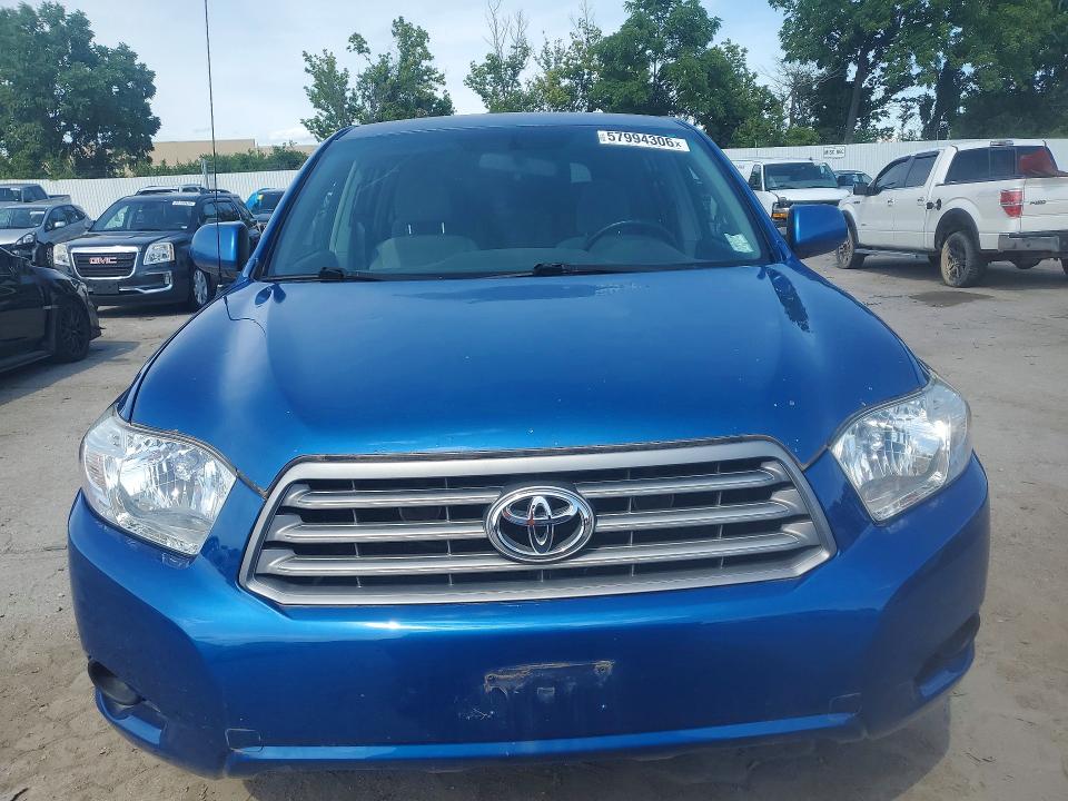 2009 Toyota Highlander VIN JTEES41A492115602 COPART salvage auction — MECHANICAL, Mo - Certificate Of Title, sold $1,650 on 2026-07-24 (photo 5)