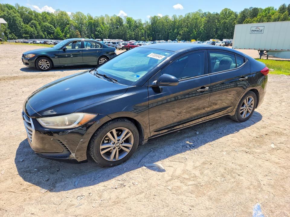 2017 Hyundai VIN 5NPD84LF6HH001461 COPART salvage auction — FRONT END, Mt - Certificate Of Title (P), sold $2,450 on 2026-07-28 (photo 1)