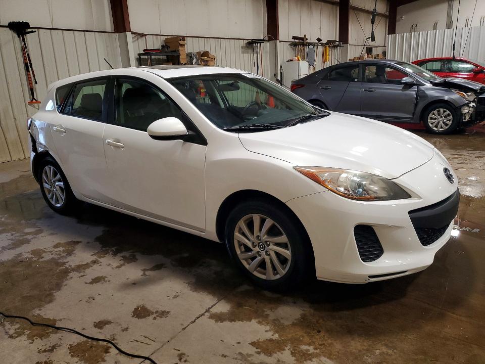 2013 Mazda VIN JM1BL1MP4D1726134 COPART salvage auction — REAR END, Pa - Certificate Of Salvage, sold $1,450 on 2026-07-10 (photo 4)