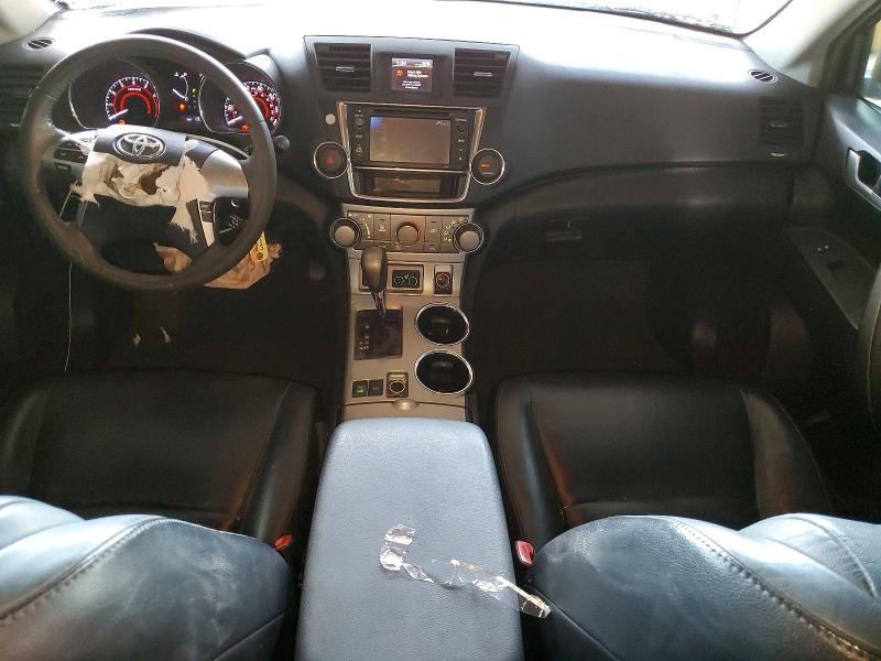 2013 Toyota Highlander VIN 5TDBK3EH9DS242033 COPART salvage auction — FRONT END, Az - Cert Of Title - Salvage, sold $1,500 on 2026-07-20 (photo 8)