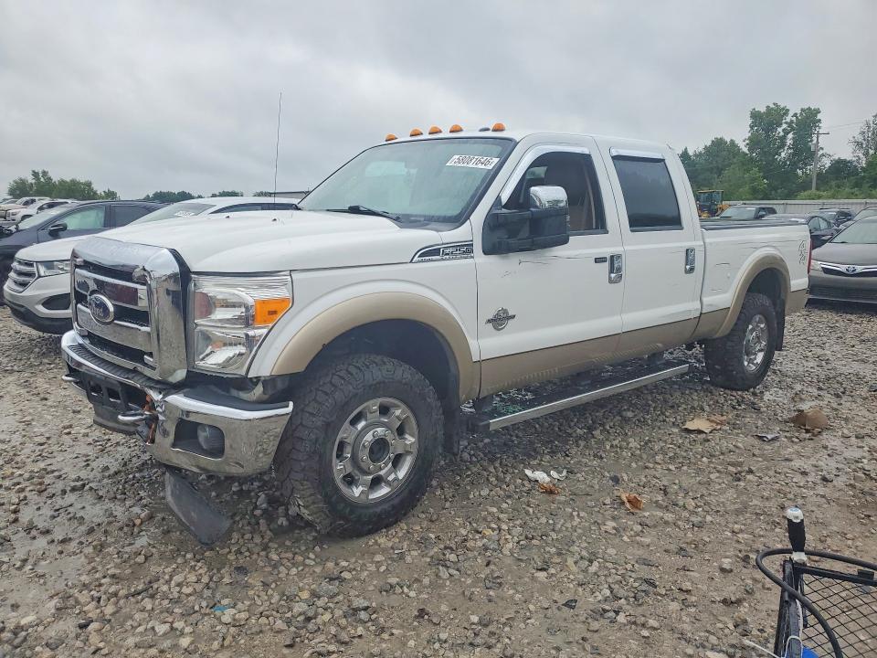 2012 Ford F250 VIN 1FT7W2BT5CEA39318 COPART salvage auction — SIDE, Mi - Certificate Of Title, sold $1,950 on 2026-07-09 (photo 1)
