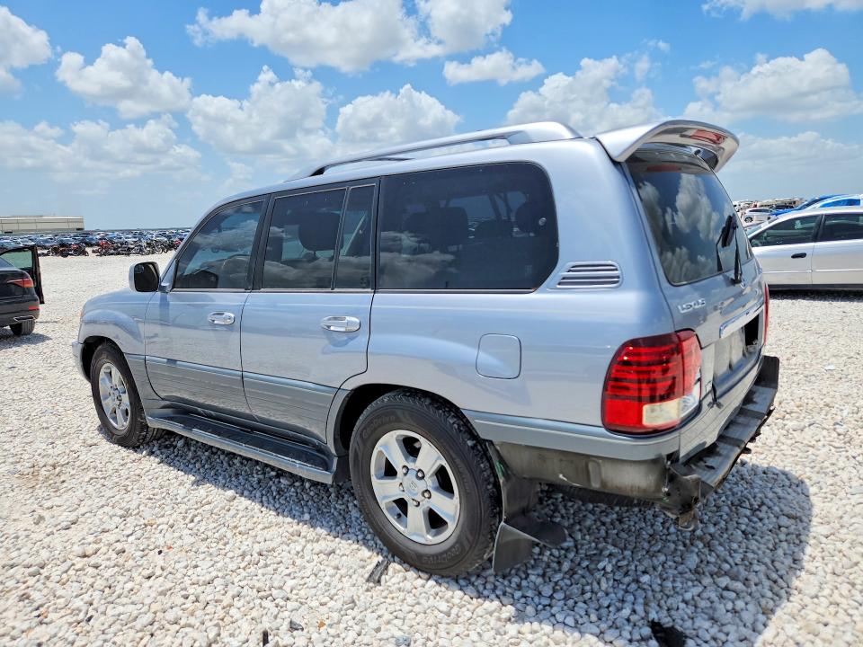 2004 Lexus Lx VIN JTJHT00W943543041 COPART salvage auction — REAR END, TX - SALVAGE VEHICLE TITLE, sold $3,350 on 2026-07-30 (photo 2)