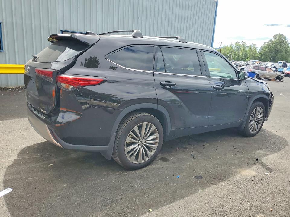 2021 Toyota VIN 5TDEBRCH3MS050741 COPART salvage auction — FRONT END, Or - Salvage Title Certificate, sold $18,700 on 2026-07-22 (photo 3)