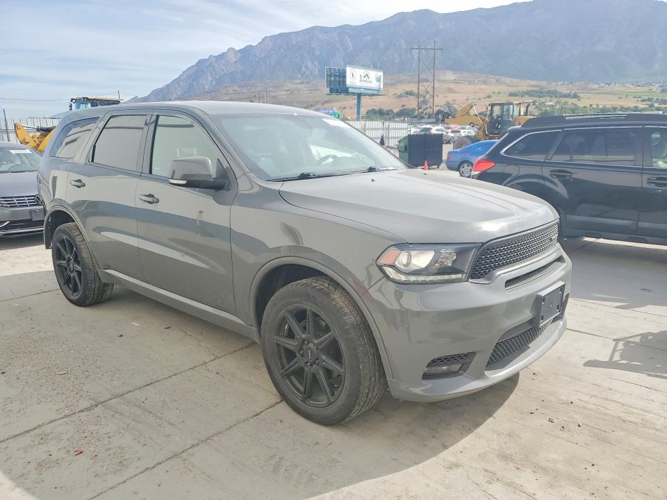 2020 Dodge Durango VIN 1C4RDJDG4LC153329 COPART salvage auction — REAR END, Ut - Salvage Certificate, sold $8,300 on 2026-07-27 (photo 4)
