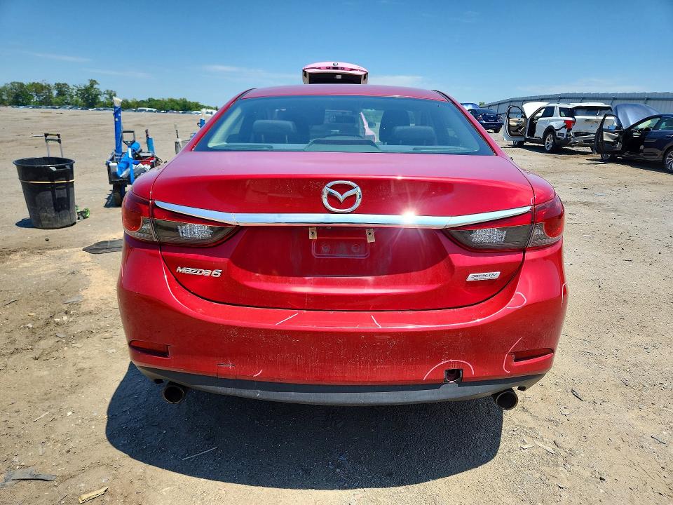 2017 Mazda 6 VIN JM1GL1U52H1142728 COPART salvage auction — FRONT END, VA - CERT OF TITLE - SALVAGE, sold $1,750 on 2026-07-08 (photo 6)