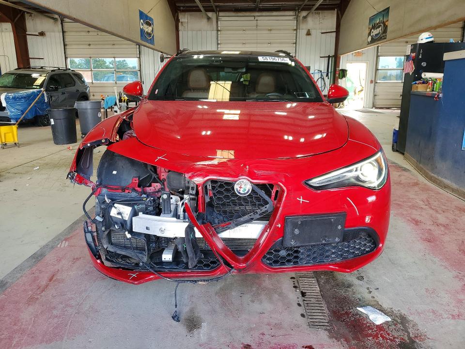 2019 Alfa romeo Stelvio VIN ZASPAKBN1K7C32172 COPART salvage auction — FRONT END, Ny - Mv-907A Salvage Certificate, sold $7,800 on 2026-07-20 (photo 5)