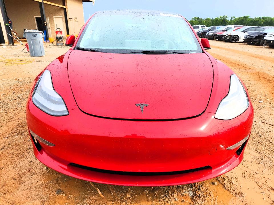 2022 Tesla Model 3 VIN 5YJ3E1EB3NF186060 COPART salvage auction — REAR END, Al - Cert Of Title-Salvage Title, sold $5,600 on 2026-07-08 (photo 5)