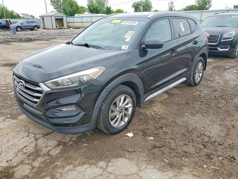 2017 Hyundai Tucson VIN KM8J33A41HU596721 COPART salvage auction — MINOR DENT/SCRATCHES, In - Certificate Of Title (P), sold $6,500 on 2026-07-29 (photo 1)