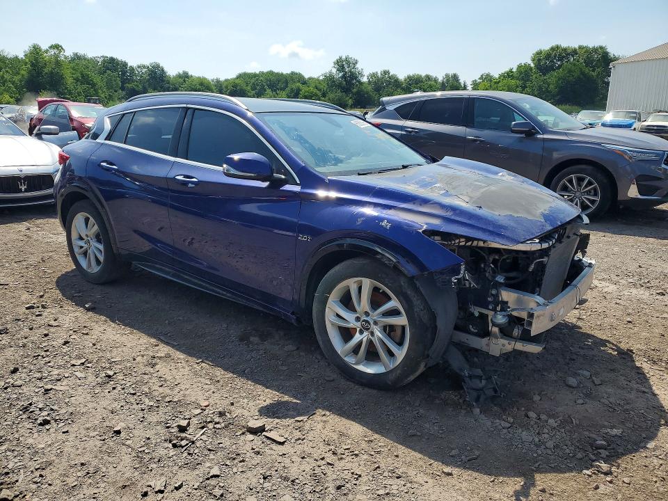 2018 Infiniti Qx30 VIN SJKCH5CP1JA056713 COPART salvage auction — FRONT END, Pa - Reconstructed Clean, sold $700 on 2026-07-15 (photo 4)