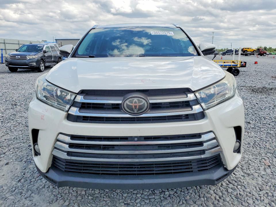 2018 Toyota Highlander VIN 5TDDZRFH7JS896191 COPART salvage auction — REAR END, Fl - Cert Of Title Slvg Rebuildable, sold $8,500 on 2026-07-28 (photo 5)