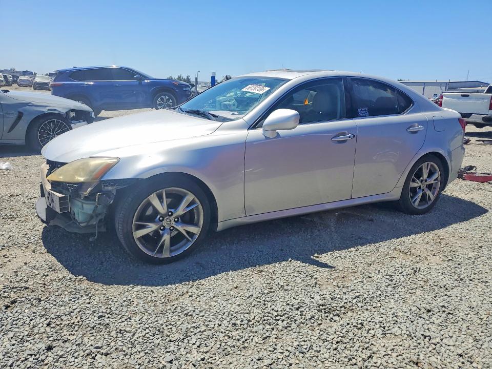 2007 Lexus Is 250 VIN JTHBK262372030906 COPART salvage auction — FRONT END, Ca - Salvage Certificate, sold $150 on 2026-07-02 (photo 1)