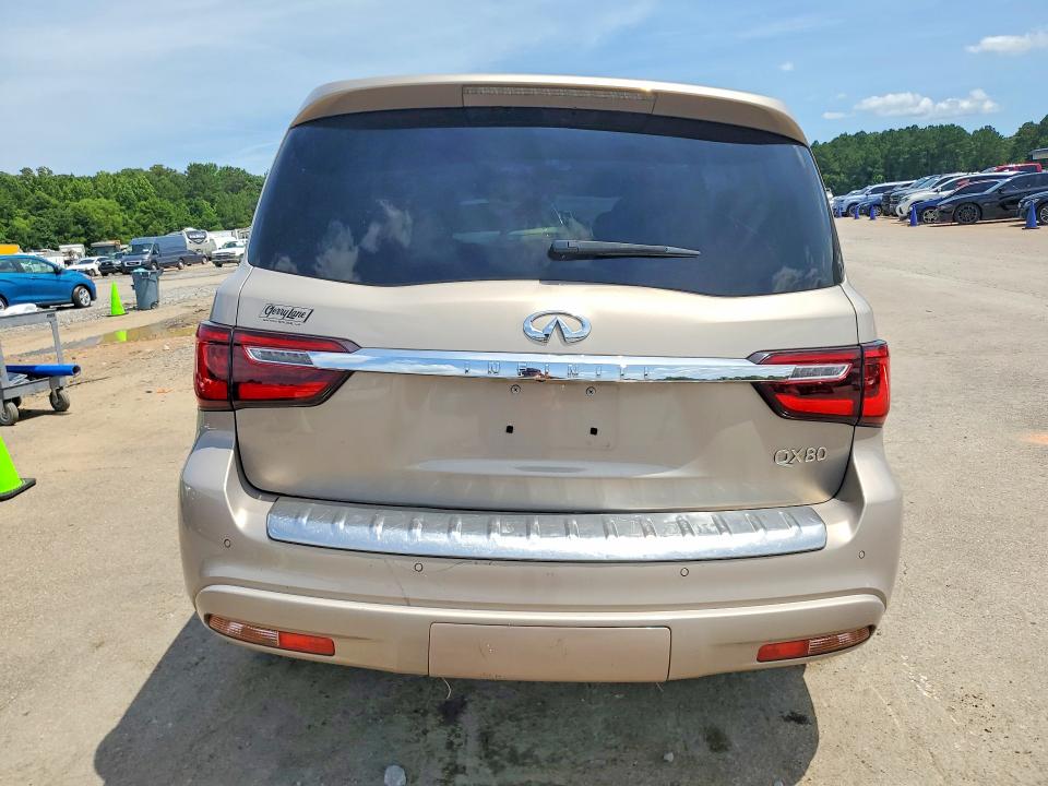 2018 Infiniti VIN JN8AZ2NFXJ9663175 COPART salvage auction — FRONT END, La - Certificate Of Title, sold $6,100 on 2026-07-31 (photo 6)
