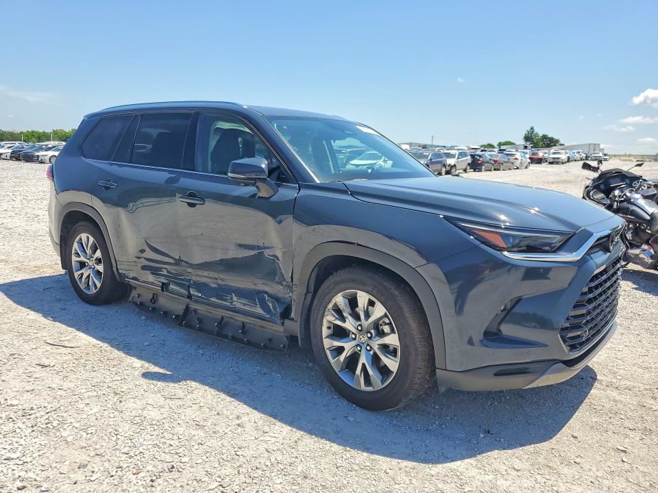 2024 Toyota Highlander VIN 5TDACAB55RS029398 COPART salvage auction — SIDE, Ar - Cert Of Title-Salvage, sold $250 on 2026-07-27 (photo 4)