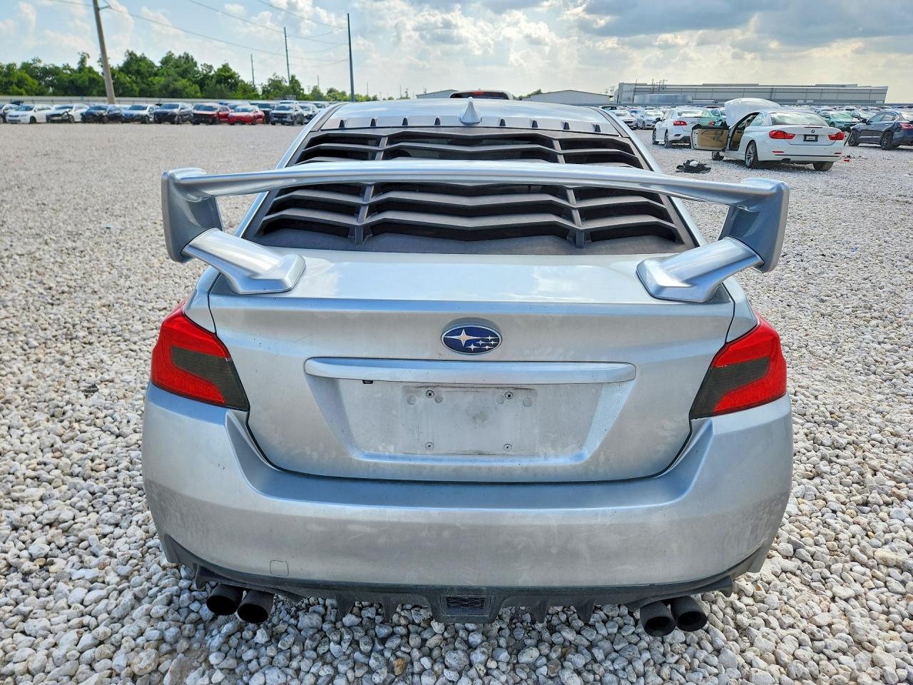 2015 Subaru WRX VIN JF1VA1A64F9819289 COPART salvage auction — Front End, TX - SALVAGE VEHICLE TITLE, sold $2,700 on 2026-07-09 (photo 6)