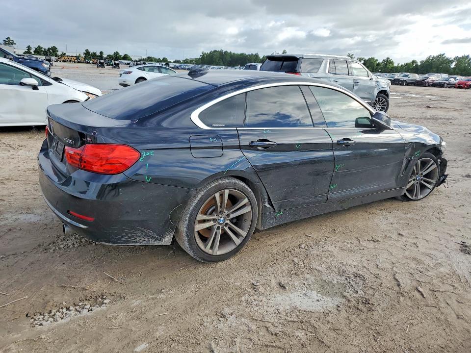 2016 BMW VIN WBA4B1C54GG242720 COPART salvage auction — FRONT END, Tx - Salvage Vehicle Title, sold $225 on 2026-07-24 (photo 3)