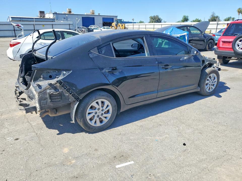 2019 Hyundai Elantra VIN 5NPD74LF8KH417568 COPART salvage auction — VANDALISM, Ca - Salvage Certificate, sold $1,450 on 2026-07-10 (photo 3)
