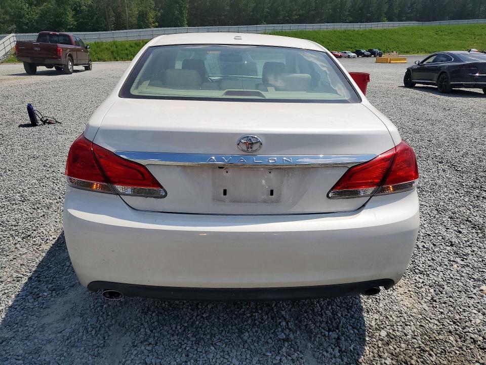2011 Toyota Avalon VIN 4T1BK3DB4BU391953 COPART salvage auction — FRONT END, Nc - Salvage Certificate Of Title, sold $2,750 on 2026-07-30 (photo 6)