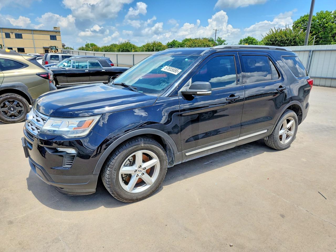 2019 Ford Explorer VIN 1FM5K7D87KGA40073 COPART salvage auction — Mechanical, TX - CERTIFICATE OF TITLE (P), sold $4,400 on 2026-07-09 (photo 1)