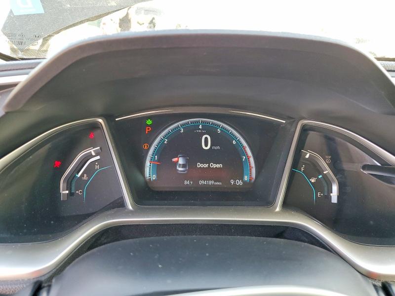 2016 Honda VIN 2HGFC1F30GH630441 COPART salvage auction — SIDE, FL - CERT OF TITLE SLVG REBUILDABLE, sold $4,600 on 2026-07-02 (photo 9)