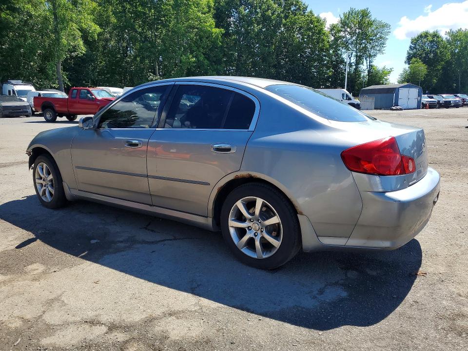 2005 Infiniti G35 VIN JNKCV51FX5M306202 COPART salvage auction — FRONT END, Ct - Cert Of Title-Salvage, sold $475 on 2026-07-09 (photo 2)