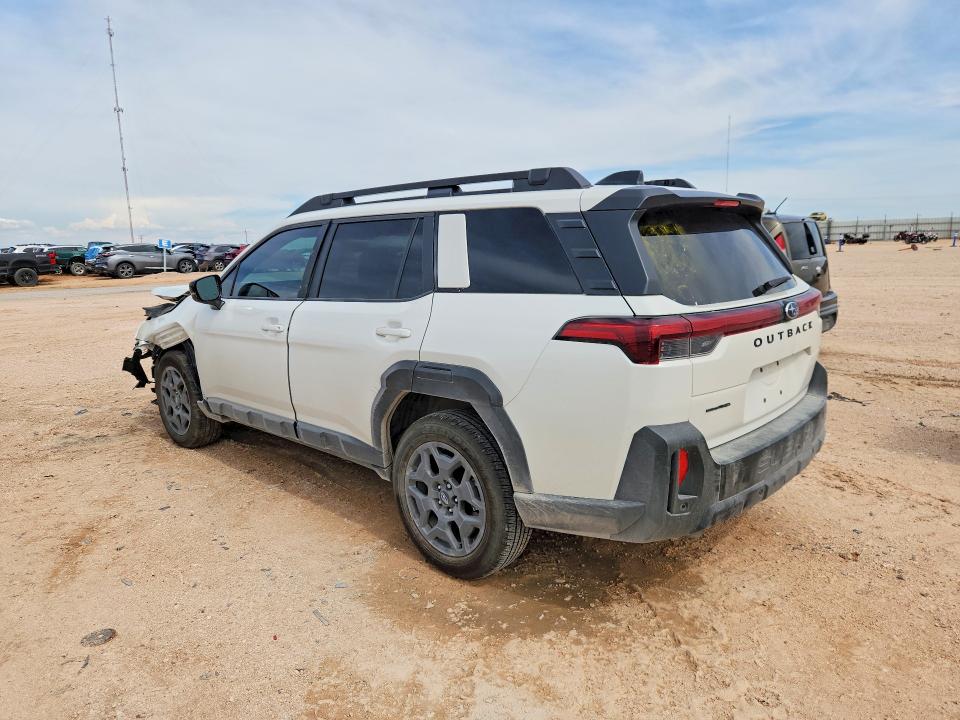 2026 Subaru Outback VIN JF2BUPBD6TY496161 COPART salvage auction — FRONT END, Tx - Salvage Vehicle Title, sold $12,100 on 2026-07-22 (photo 2)