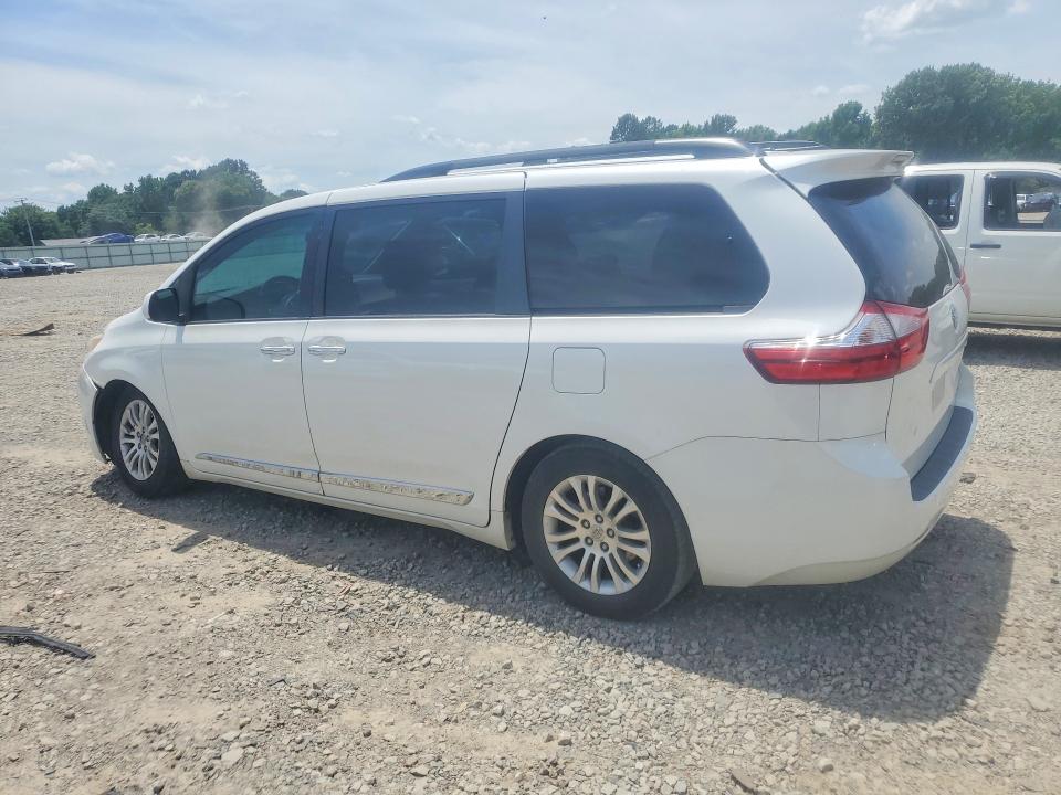 2015 Toyota VIN 5TDYK3DCXFS612442 COPART salvage auction — FRONT END, Ar - Cert Of Title-Salvage, sold $125 on 2026-07-29 (photo 2)