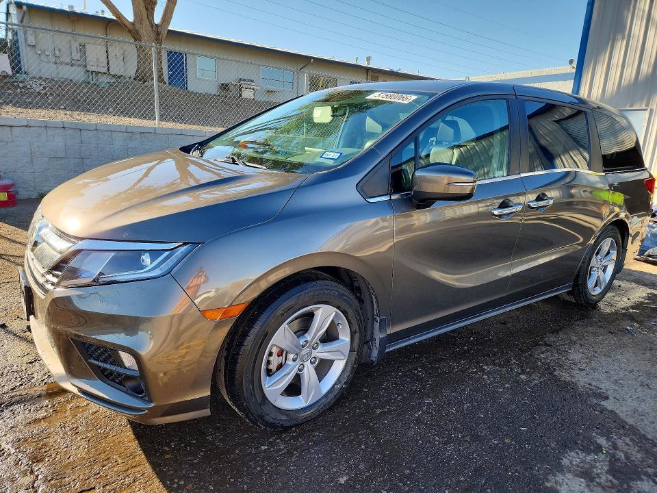 2019 Honda Odyssey VIN 5FNRL6H77KB137105 COPART salvage auction — UNDERCARRIAGE, Tx - Salvage Vehicle Title, sold $6,200 on 2026-07-23 (photo 1)