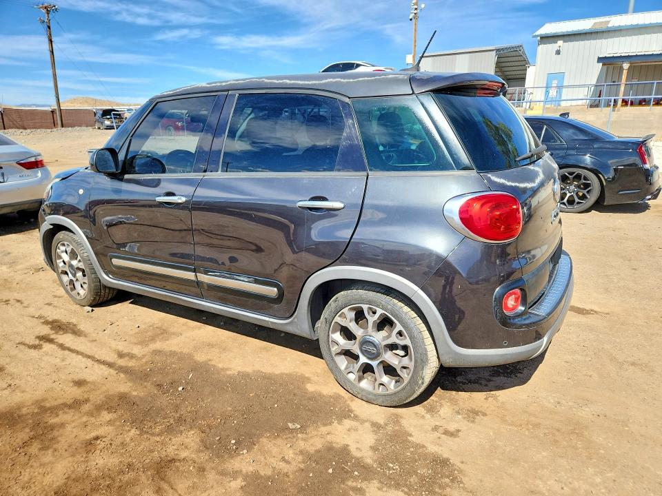 2014 Fiat 500 VIN ZFBCFADH6EZ018753 COPART salvage auction — FRONT END, Nm - Cert Of Title-Salvage, sold $525 on 2026-07-16 (photo 2)