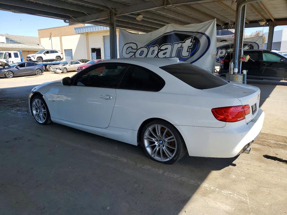 2011 BMW 3 series VIN WBAKG7C50BE598999 COPART salvage auction — FRONT END, Ca - Dis/Dlr/Exp App For Dup Clean, sold $400 on 2026-07-09 (photo 2)