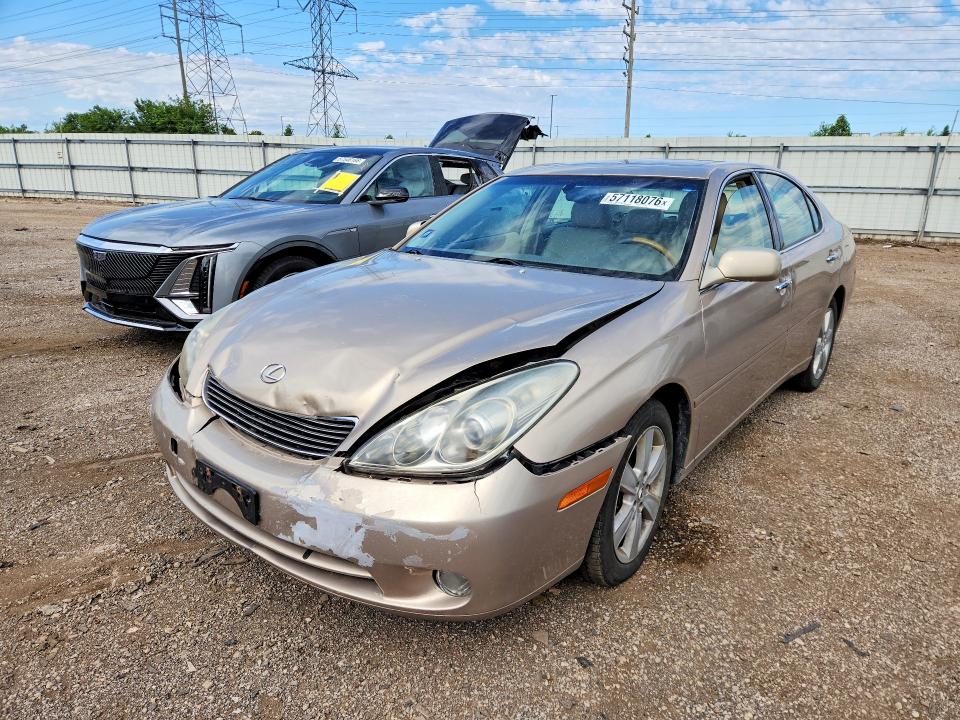 2006 Lexus ES VIN JTHBA30G665157241 COPART salvage auction — FRONT END, Il - Salvage Certificate, sold $700 on 2026-07-14 (photo 1)