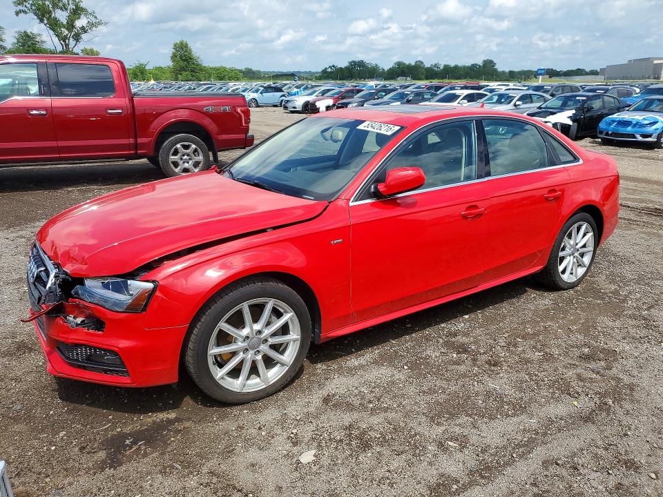 2014 Audi VIN WAUFFAFL6EN041594 COPART salvage auction — FRONT END, Ia - Cert Of Title-Salvage Title, sold $2,150 on 2026-07-10 (photo 1)
