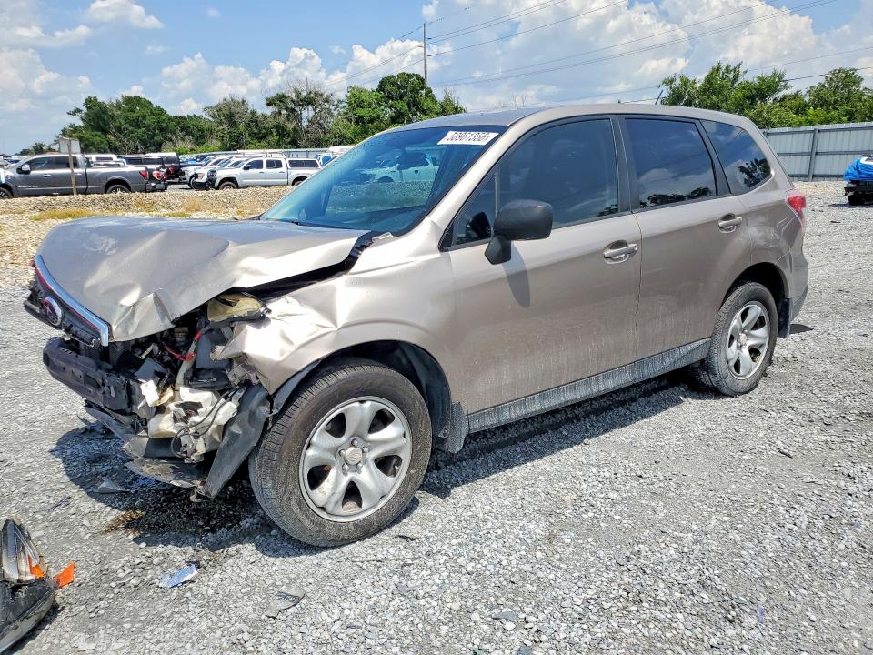 2014 Subaru Forester VIN JF2SJAACXEH507079 COPART salvage auction — FRONT END, Fl - Cert Of Title Slvg Rebuildable, sold $375 on 2026-07-14 (photo 1)