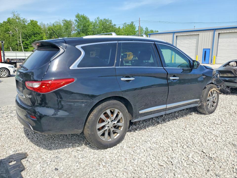 2015 Infiniti VIN 5N1AL0MM3FC542964 COPART salvage auction — FRONT END, Ma - Cert Of Title-Reconstrctd Coll, sold $425 on 2026-07-06 (photo 3)