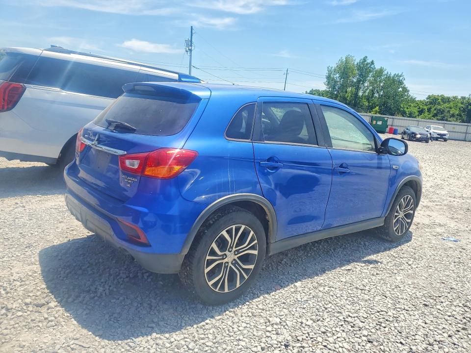 2018 Mitsubishi Outlander VIN JA4AP3AW0JU000282 COPART salvage auction — HAIL, Al - Cert Of Title-Salvage Title, sold $975 on 2026-07-07 (photo 3)