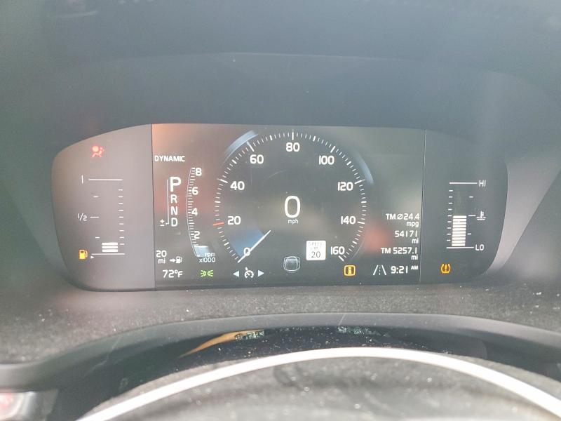 2019 Volvo VIN YV1102EK1K2337837 COPART salvage auction — SIDE, Or - Salvage Title Certificate, sold $4,400 on 2026-07-06 (photo 9)