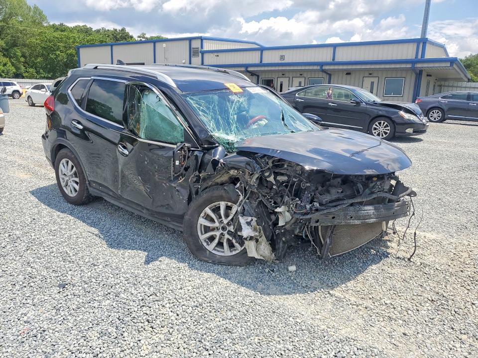 2018 Nissan Rogue VIN KNMAT2MV8JP587196 COPART salvage auction — FRONT END, Nc - Salvage Certificate Of Title, sold $350 on 2026-07-16 (photo 4)