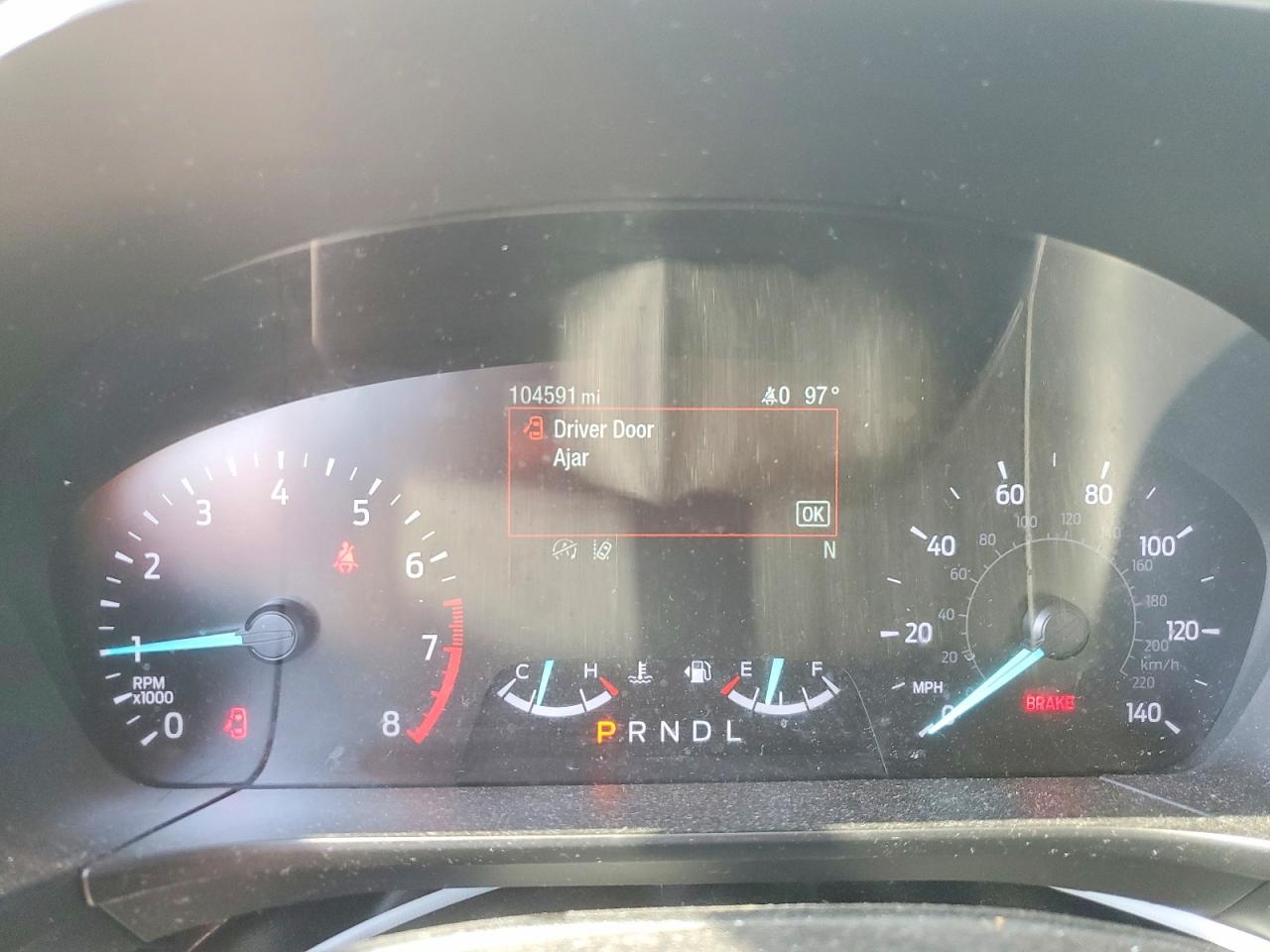 2020 Ford Escape VIN 1FMCU0F63LUB41120 COPART salvage auction — Normal Wear, MT - CERTIFICATE OF TITLE, sold $4,400 on 2026-07-07 (photo 9)