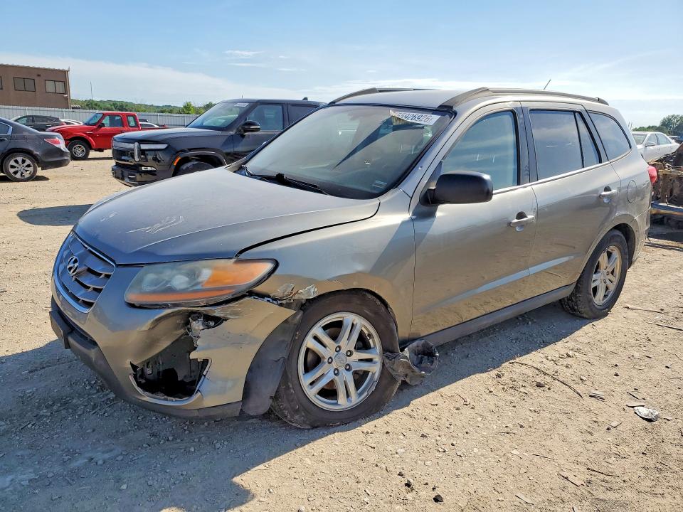 2011 Hyundai Santa fe VIN 5XYZG3AB8BG068726 COPART salvage auction — FRONT END, Mo - Salvage Certificate Of Title, sold $825 on 2026-07-14 (photo 1)
