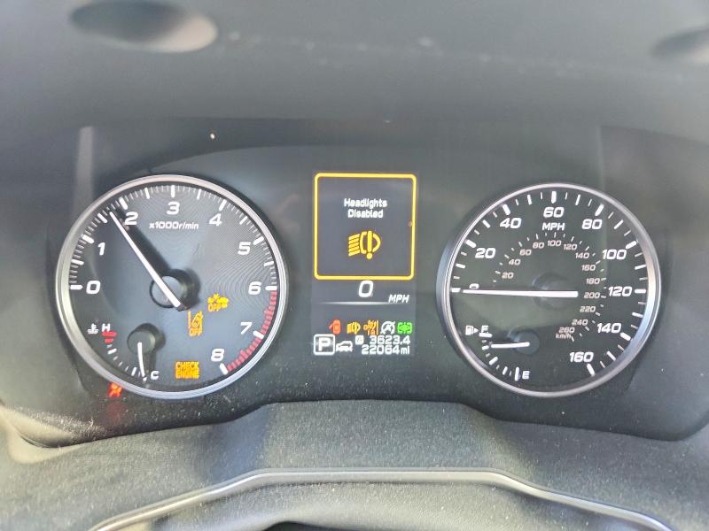 2024 Subaru Outback VIN 4S4BTAPC8R3201657 COPART salvage auction — FRONT END, Tx - Salvage Vehicle Title, sold $10,500 on 2026-07-27 (photo 9)
