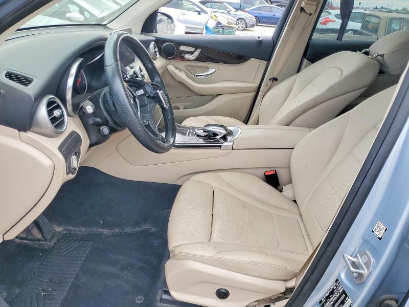 2016 Mercedes-benz Glc class VIN WDC0G4JB3GF102204 COPART salvage auction — VANDALISM, CA - SALVAGE CERTIFICATE, sold $1,650 on 2026-08-11 (photo 7)