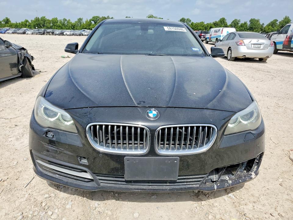2014 BMW 5er VIN WBA5B1C53EDZ36835 COPART salvage auction — SIDE, Tx - Salvage Vehicle Title, sold $1,700 on 2026-07-17 (photo 5)