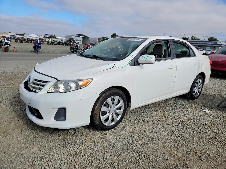 2013 Toyota VIN 5YFBU4EE1DP170999 COPART salvage auction — FRONT END, Ca - Salvage Certificate, sold $1,200 on 2026-07-24 (photo 1)