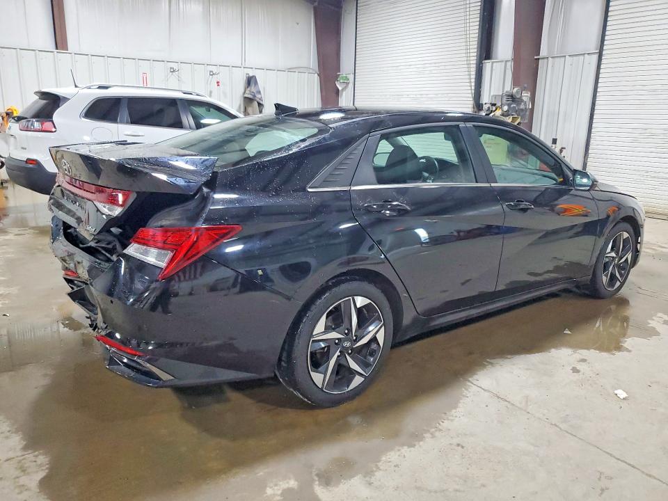 2021 Hyundai Elantra VIN 5NPLP4AGXMH020440 COPART salvage auction — REAR END, PA - CERTIFICATE OF SALVAGE, sold $1,250 on 2026-07-29 (photo 3)