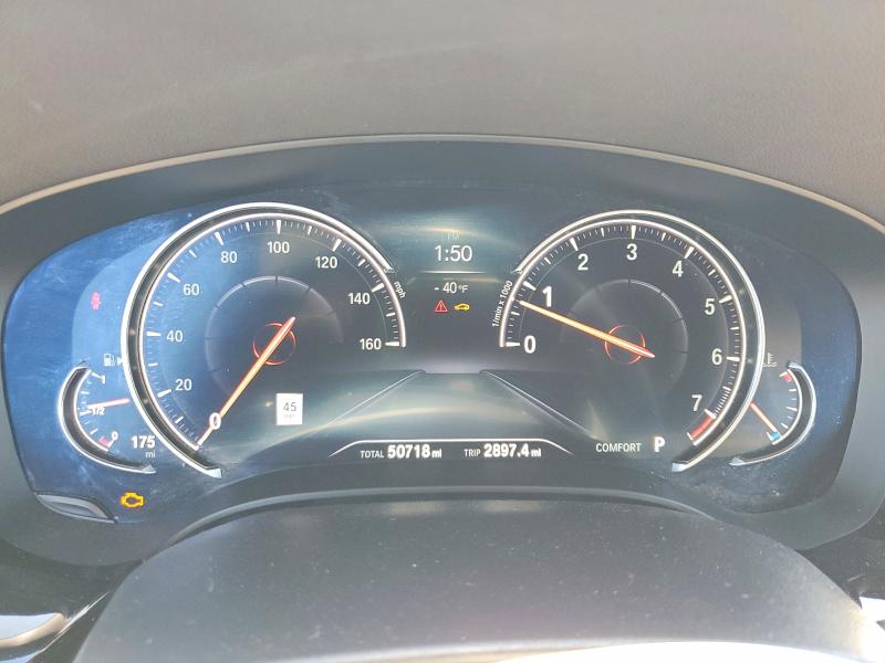 2018 BMW VIN WBAJV6C54JBK07879 COPART salvage auction — FRONT END, Ca - Salvage Certificate, sold $8,100 on 2026-07-30 (photo 9)