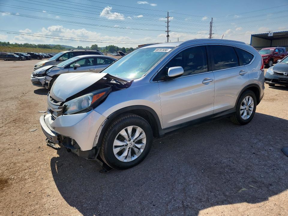 2012 Honda Cr-v VIN JHLRM4H78CC007921 COPART salvage auction — FRONT END, Co - Salvage Title, sold $1,200 on 2026-07-15 (photo 1)