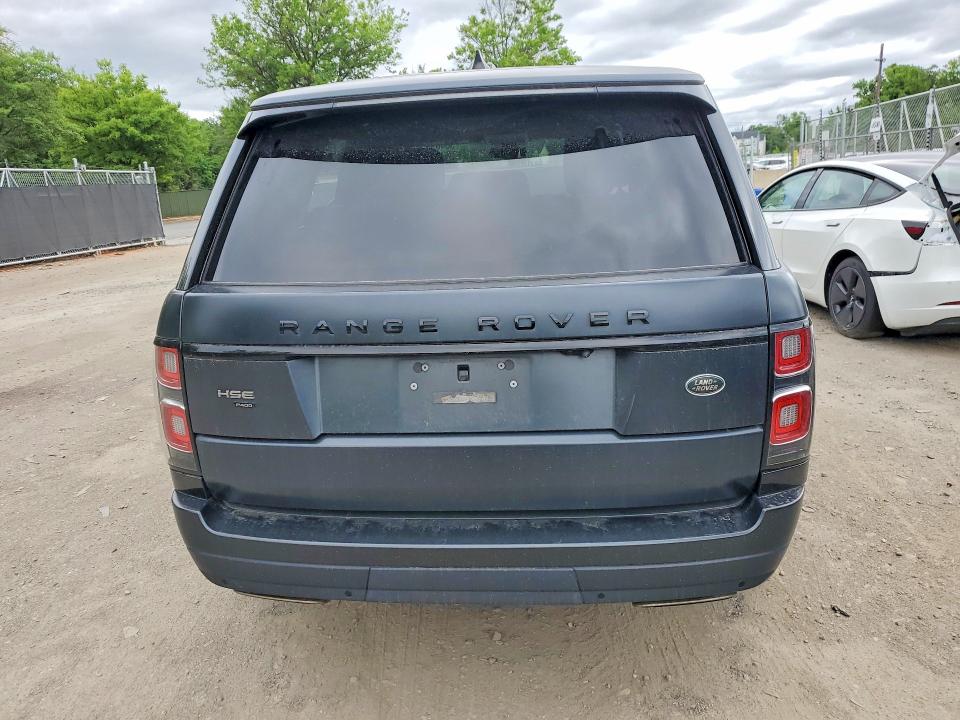 2021 Land rover RANGE ROVER VIN SALGS2RU9MA434498 COPART salvage auction — FRONT END, Salvage Title, sold $15,200 on 2026-08-20 (photo 6)