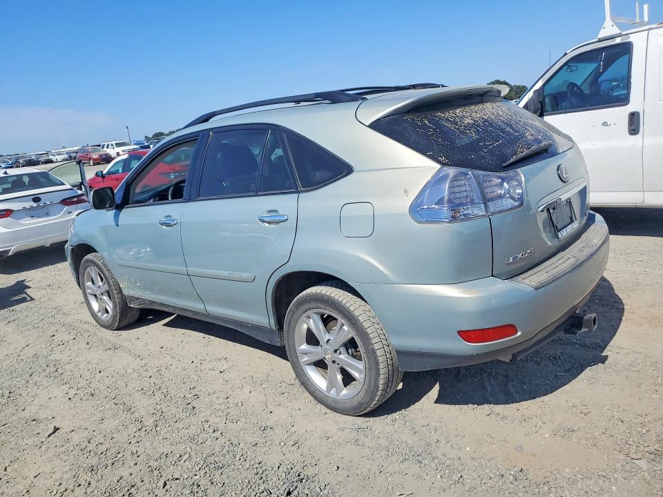 2008 Lexus Rx 400h VIN JTJHW31U882046161 COPART salvage auction — FRONT END, CA - SALVAGE CERTIFICATE, sold $1,150 on 2026-07-14 (photo 2)