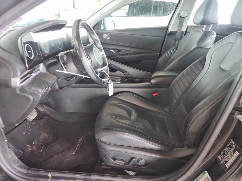 2021 Hyundai Elantra VIN KMHLP4AGXMU118403 COPART salvage auction — REAR END, Tx - Salvage Vehicle Title, sold $2,050 on 2026-07-31 (photo 7)